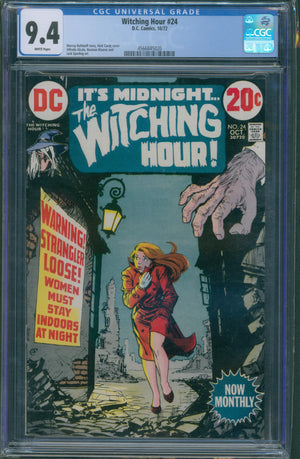 The Witching Hour #24 (1972) CGC 9.4 – White Pages