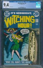 The Witching Hour #32 (1973) CGC 9.4 – Nick Cardy Cover, White Pages