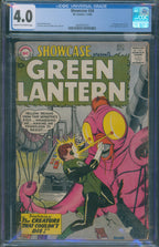 Showcase #24 (1960) CGC 4.0 – 3rd Appearance of Hal Jordan