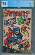 Avengers #4 (1966) CBCS 7.0 – Golden Records Reprint