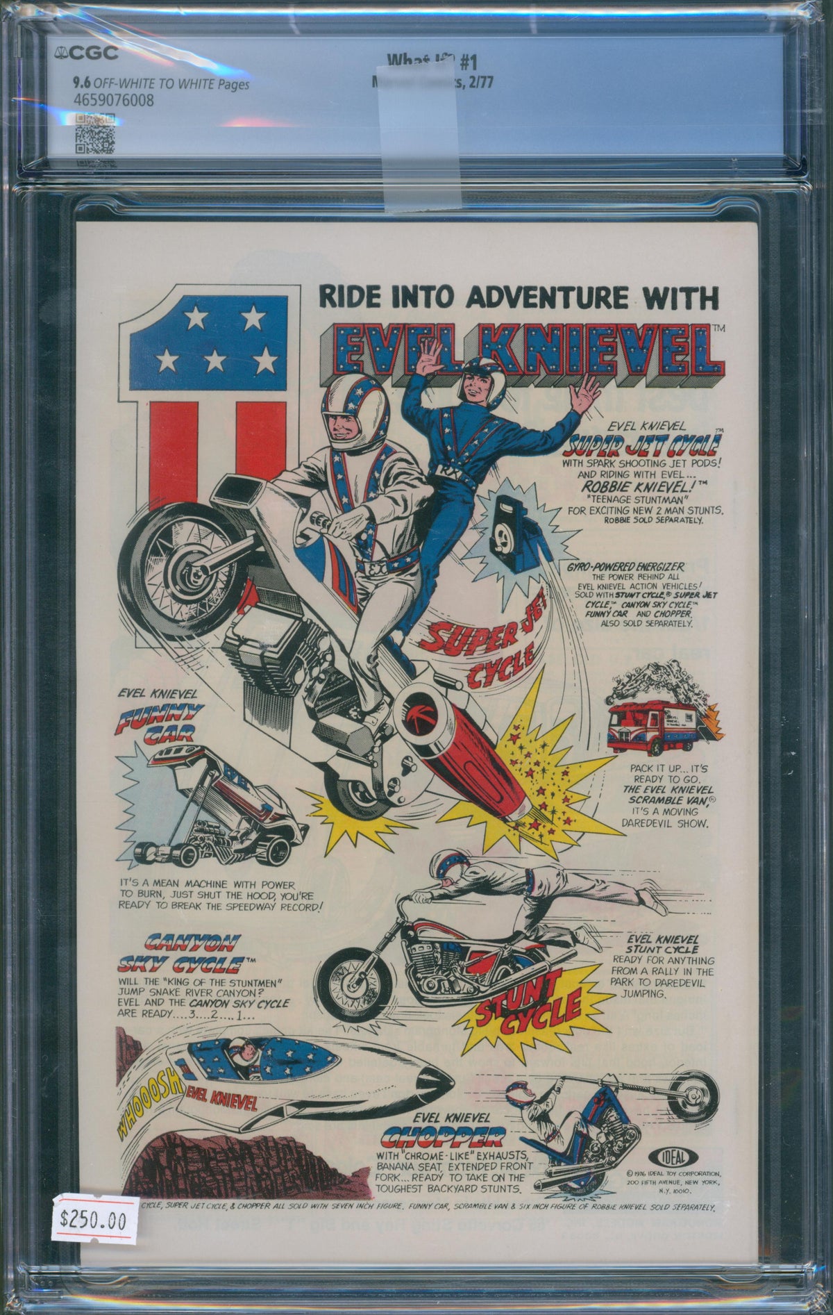 What If? #1 (1977) CGC 9.6 – Spider-Man Joins the Fantastic Four