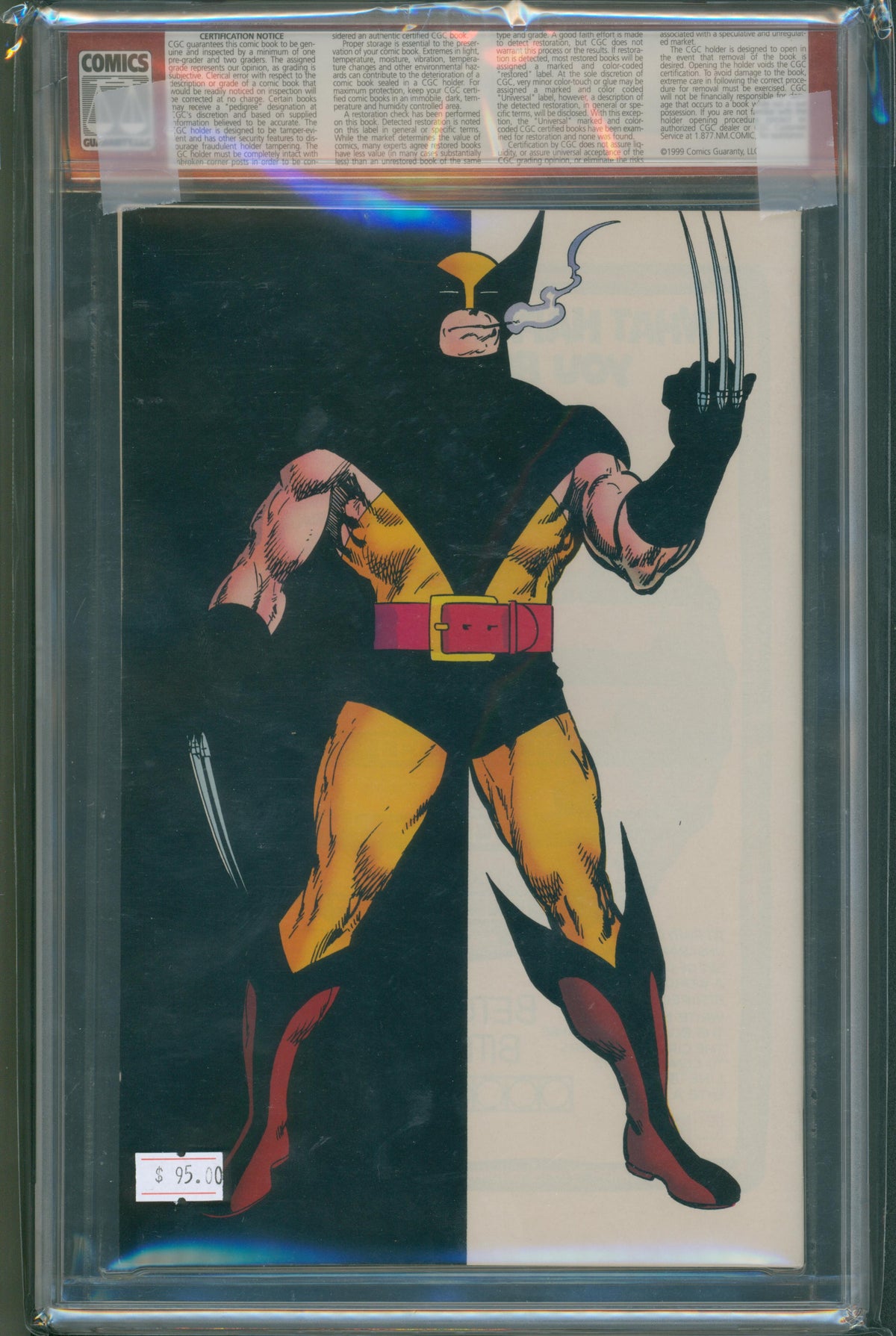 Wolverine #1 (1988) CGC 7.0 – First Ongoing Series
