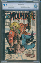Wolverine #10 (1989) CBCS 9.6 – Sabretooth Battle