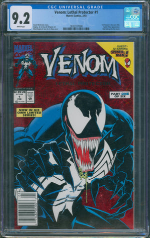 Venom: Lethal Protector #1 (1993) CGC 9.2 – Red Foil Cover