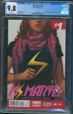 Ms. Marvel #1 (2014) CGC 9.8 – Kamala Khan
