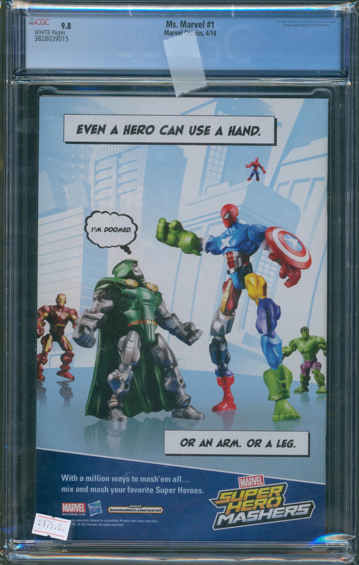 Ms. Marvel #1 (2014) CGC 9.8 – Kamala Khan