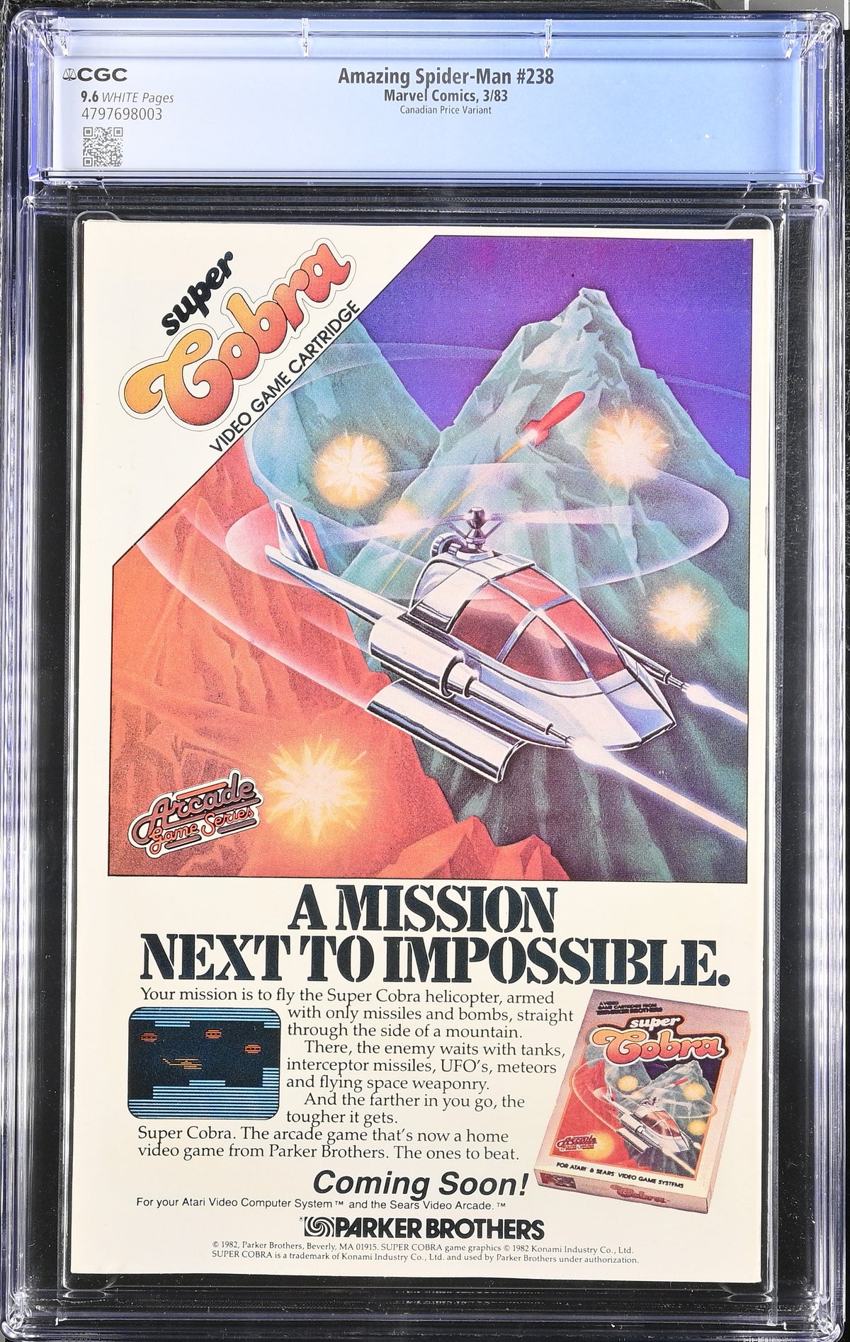 Amazing Spider-Man #238 CGC 9.6 – Canadian Price Variant