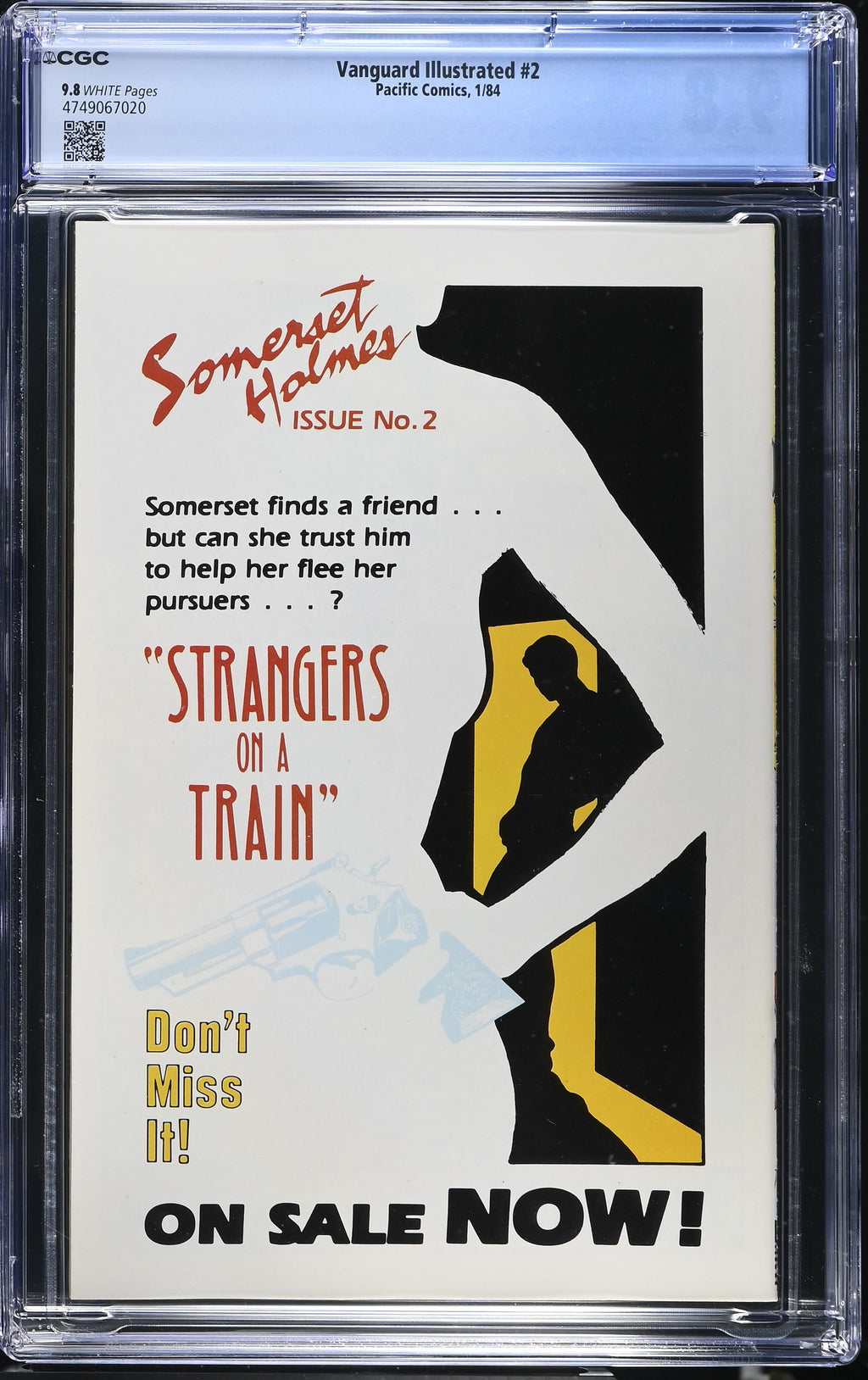 Vanguard Illustrated #2 (1984) CGC 9.8 – Dave Stevens Cover
