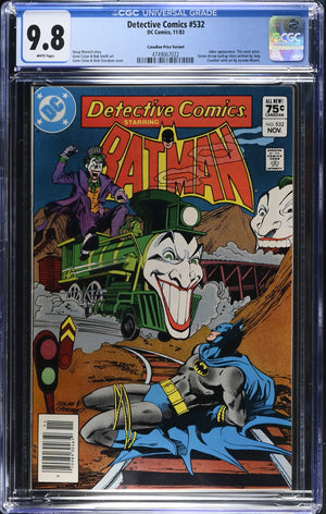Detective Comics #532 (1983) CGC 9.8 – Canadian Price Variant
