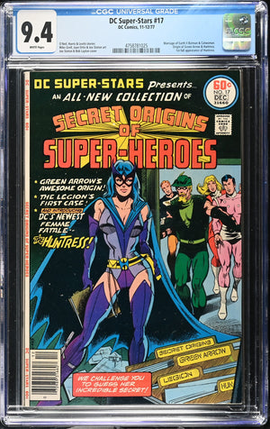 DC Super-Stars #17 (1977) CGC 9.4 – First Huntress Appearance