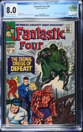 Fantastic Four #58 (1967) CGC 8.0 – Doctor Doom Cover