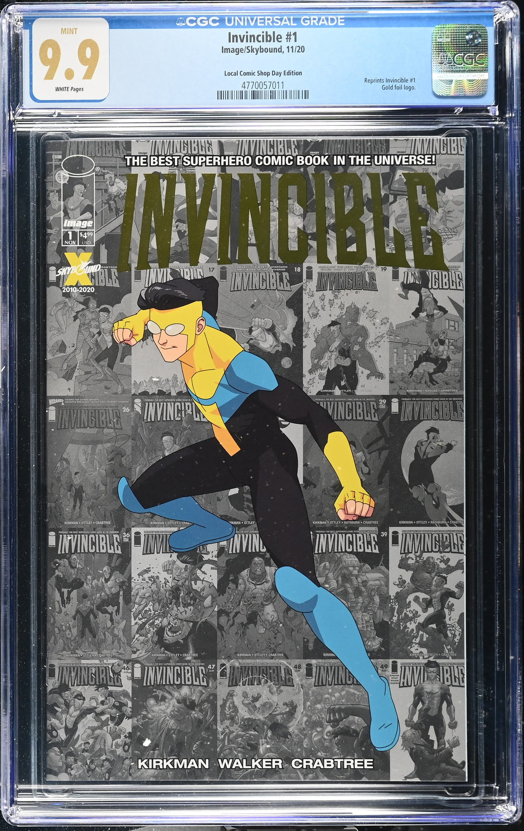 Invincible #1 (2020) CGC 9.9 – Local Comic Shop Day Edition