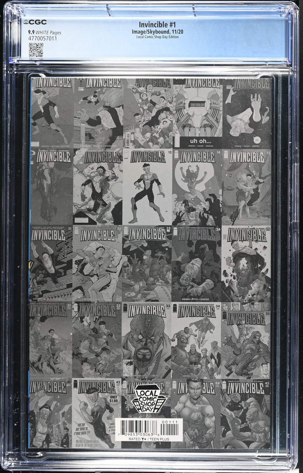 Invincible #1 (2020) CGC 9.9 – Local Comic Shop Day Edition
