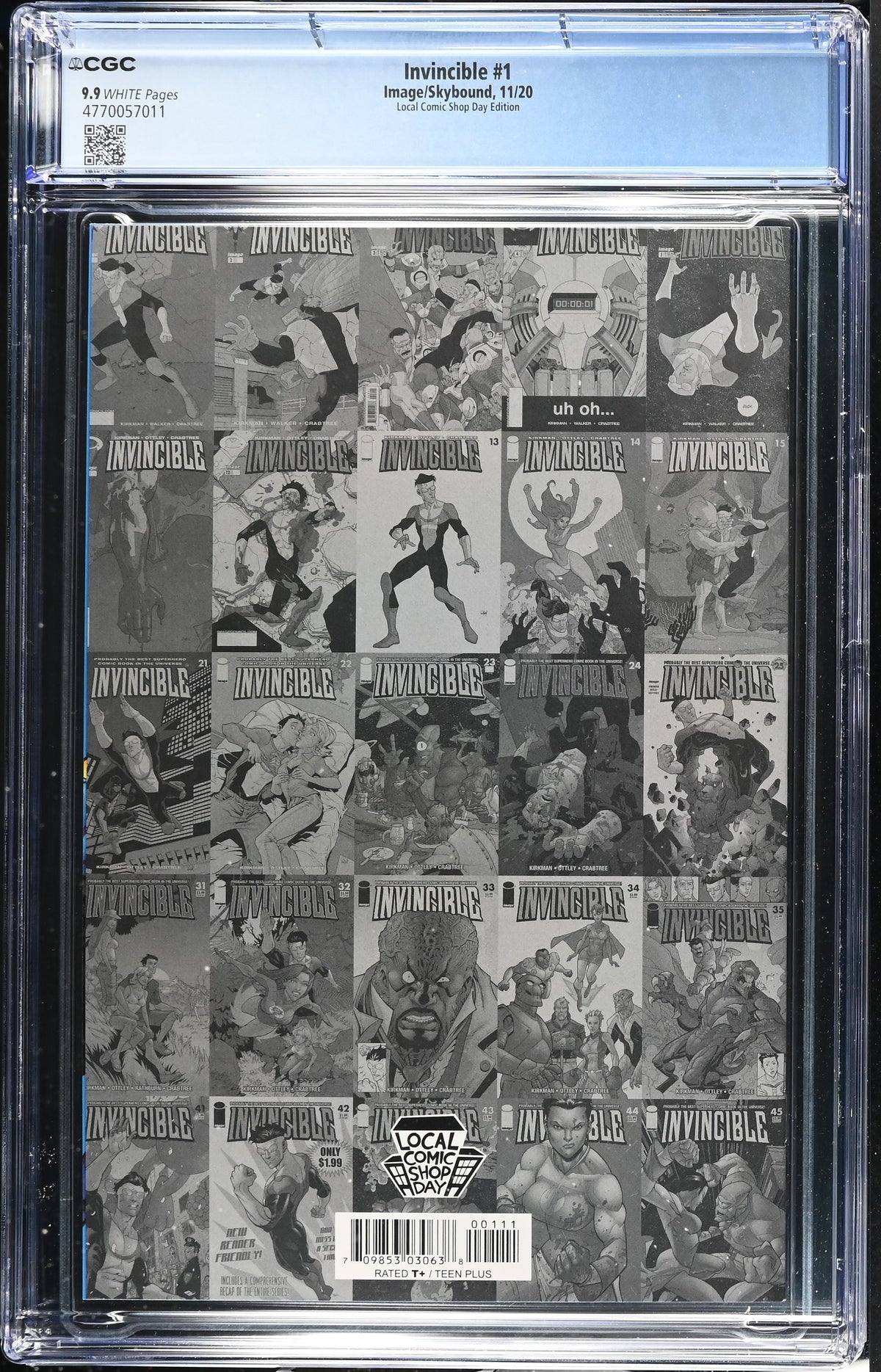 Invincible #1 (2020) CGC 9.9 – Local Comic Shop Day Edition