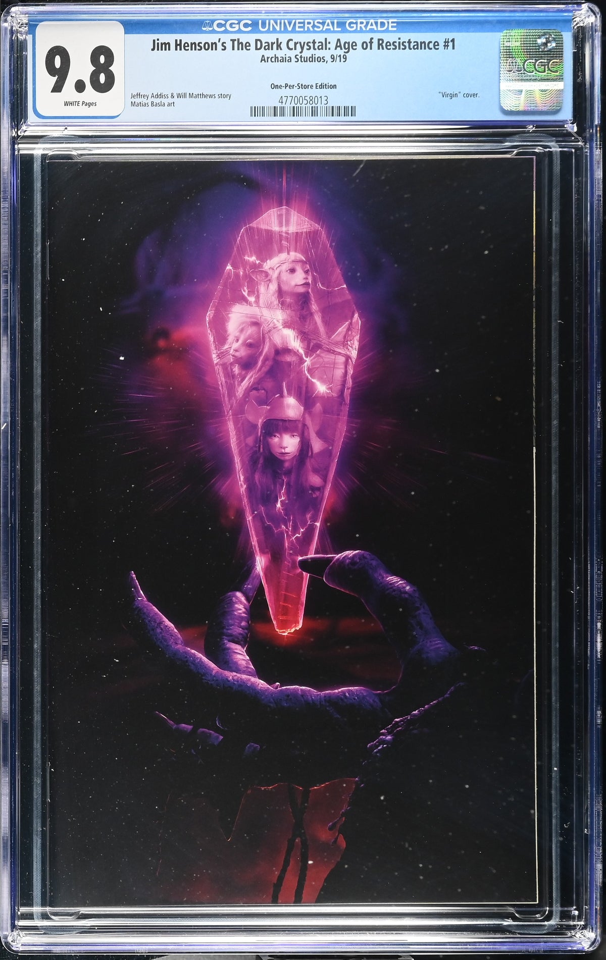 Jim Henson’s The Dark Crystal: Age of Resistance #1 (2019) CGC 9.8 – One-Per-Store Edition