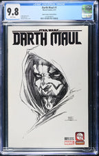 Darth Maul #1 (2017) CGC 9.8 – Aspen Comics Sketch Edition