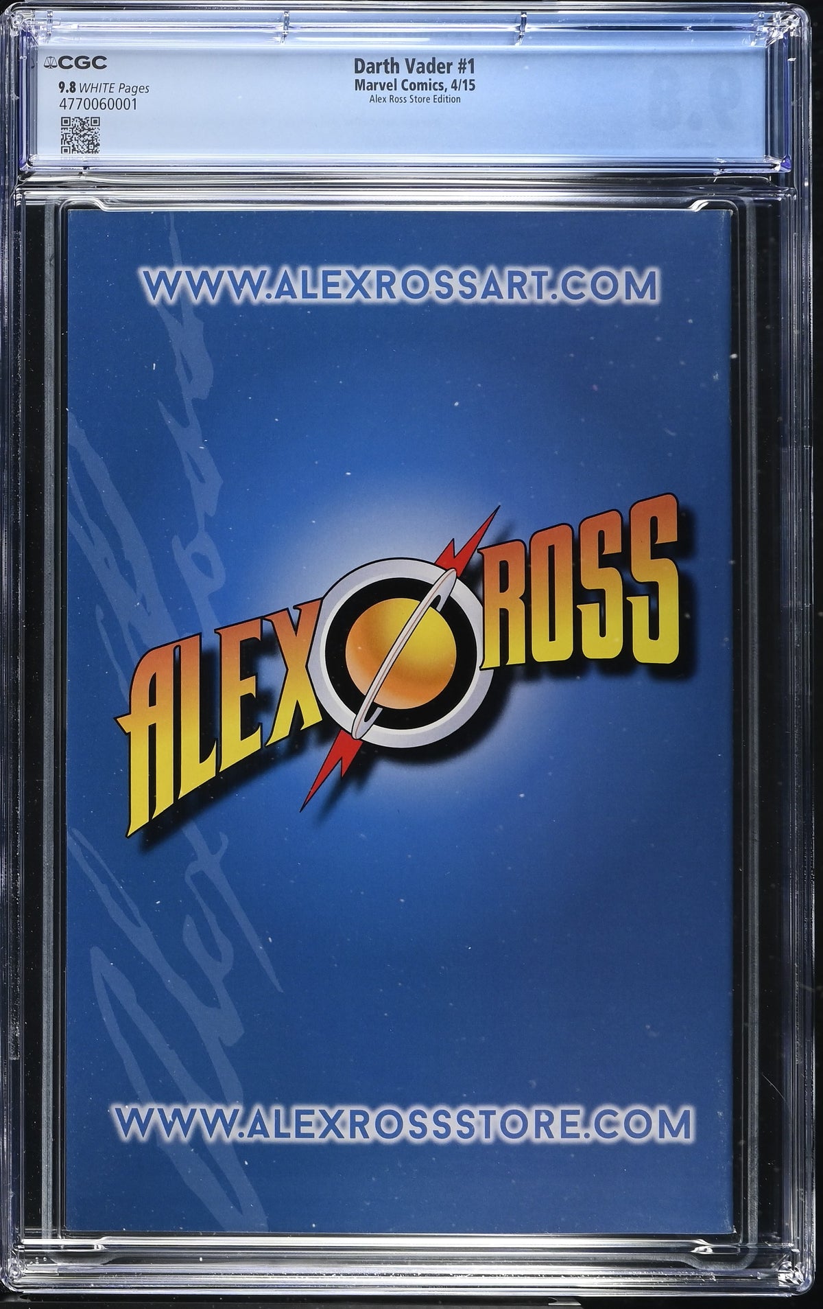 Darth Vader #1 (2015) CGC 9.8 – Alex Ross Store Edition